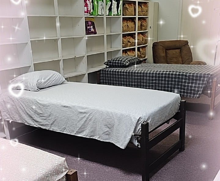 The Friends Center's temporary emergency shelter beds